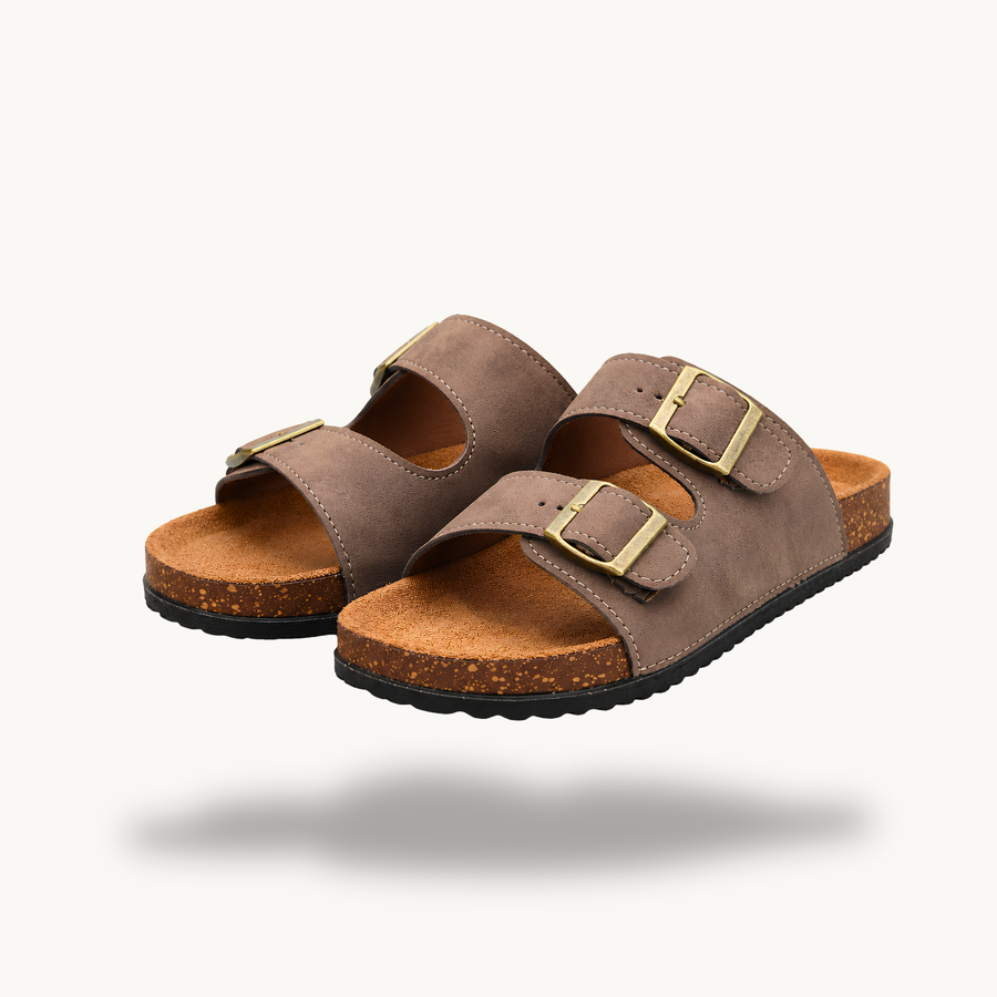 Mirello Brisa — Sandalias Clásicas de Doble Hebilla