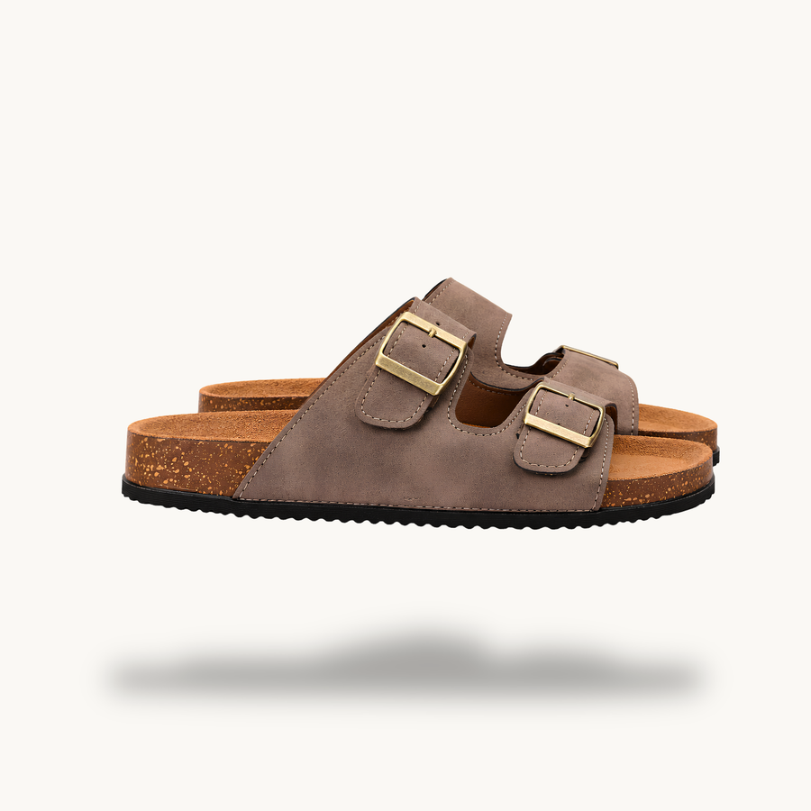 Mirello Brisa — Sandalias Clásicas de Doble Hebilla