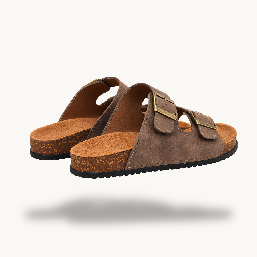 Mirello Brisa — Sandalias Clásicas de Doble Hebilla