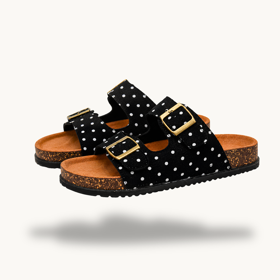 Mirello Lunares — Sandalias Veraniegas de Comodidad con Lunares