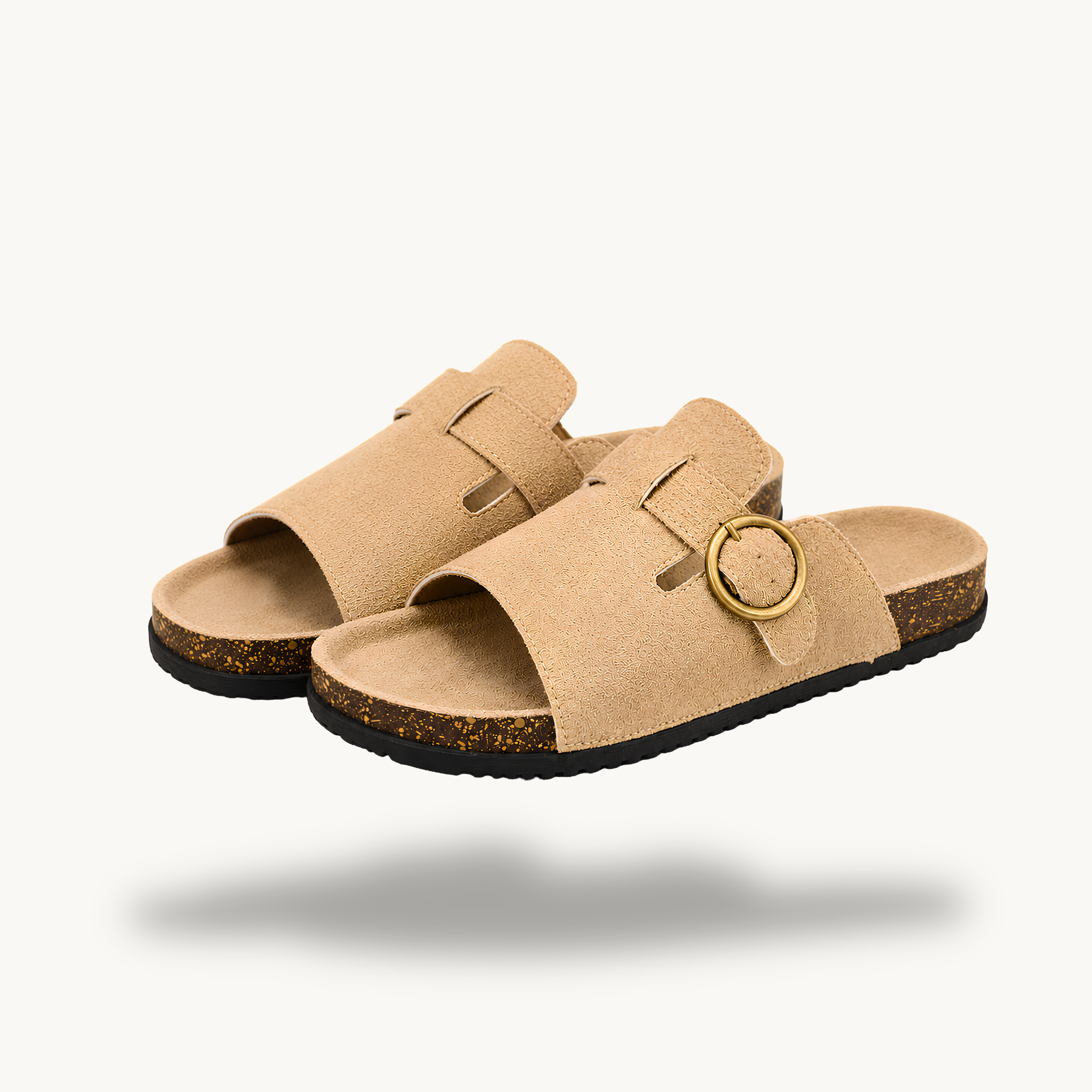 Mirello Aro — Sandalias Slide de Elegancia Relajada