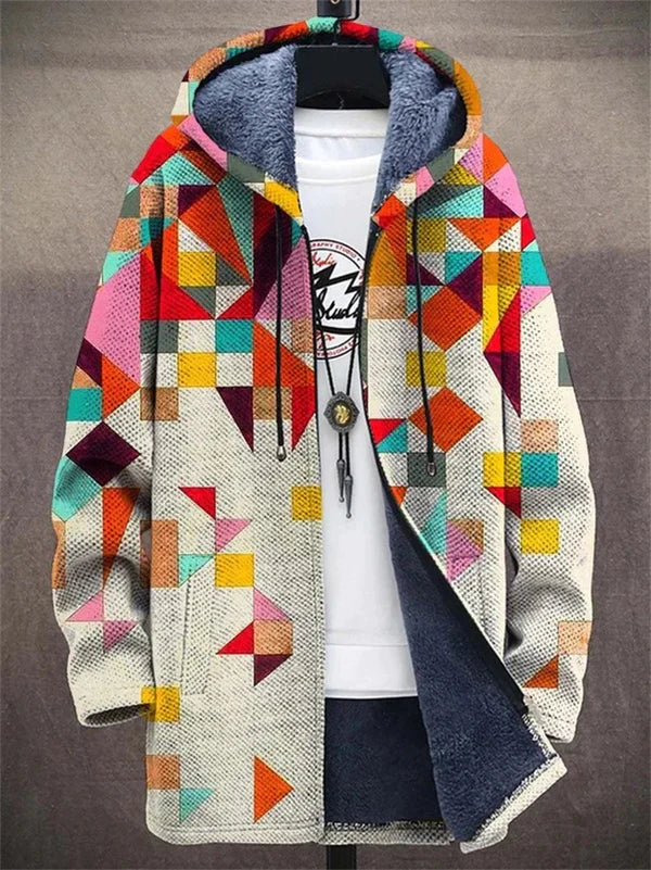 Vivienne | Cárdigan con capucha de estilo artístico