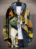 Preston | Chaqueta con capucha y estampado artístico