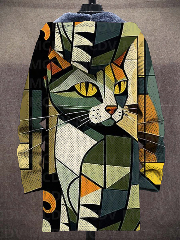 Preston | Chaqueta con capucha y estampado artístico