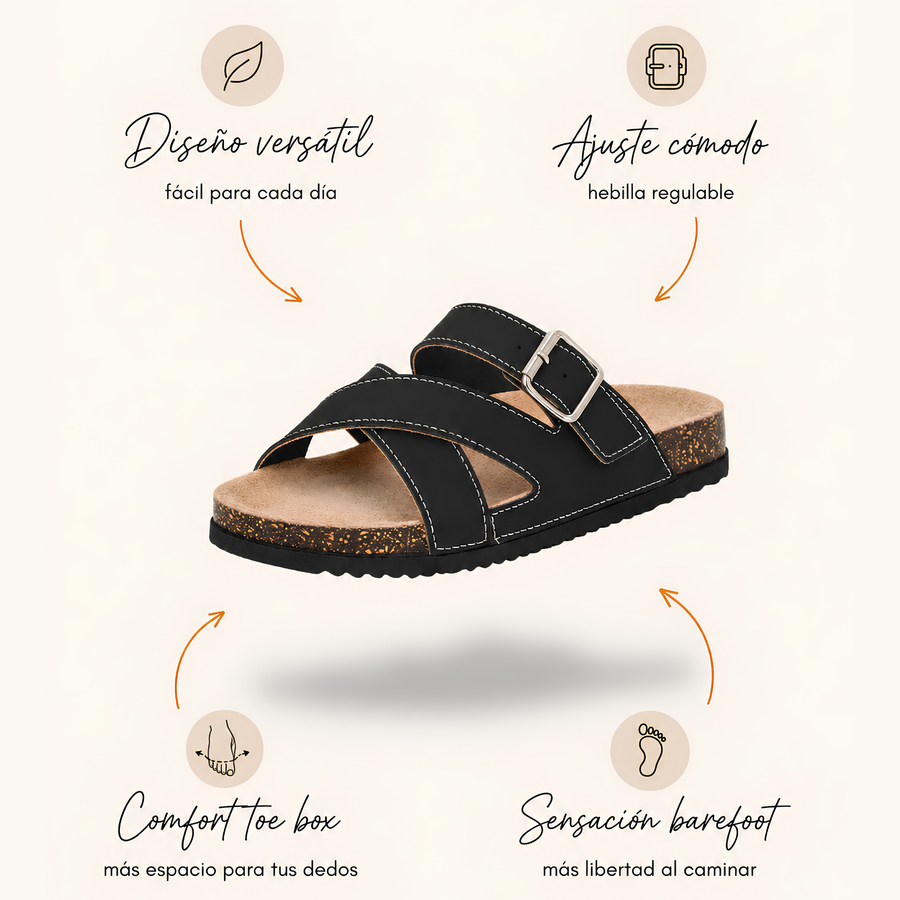 Mirello Liana — Sandalias de Comodidad Estilo Mediterráneo
