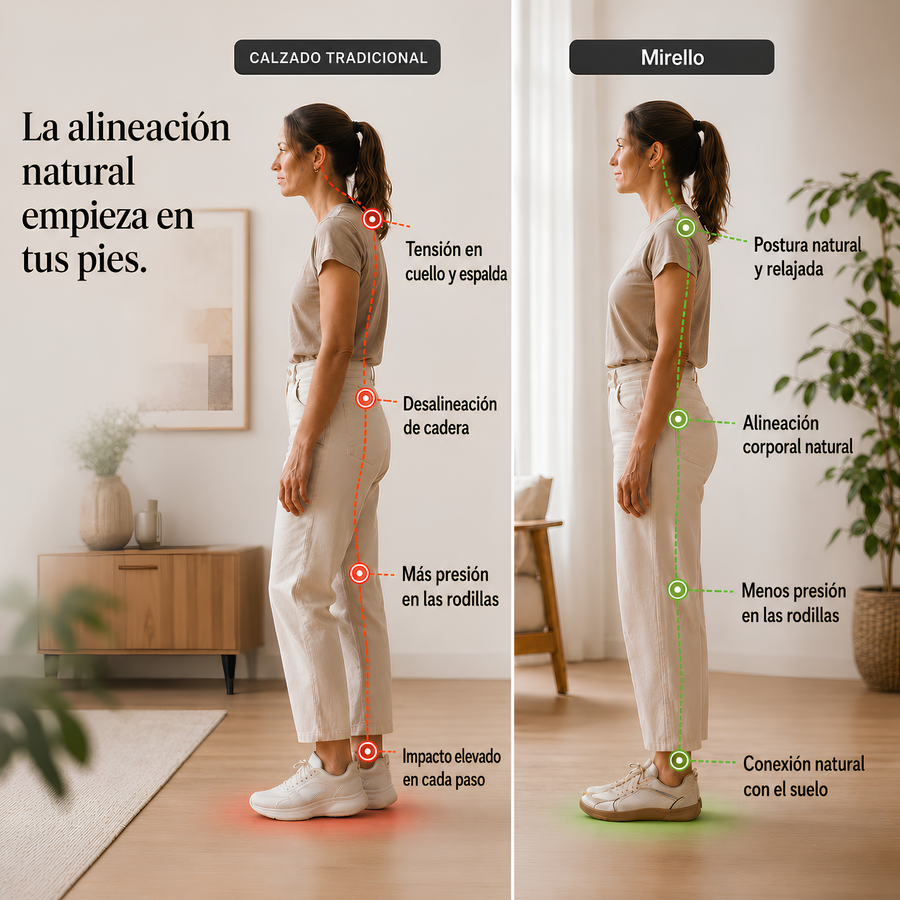 La postura que
tu cuerpo
siempre tuvo.