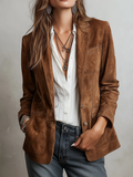 Cristina - Blazer Vintage Marrón