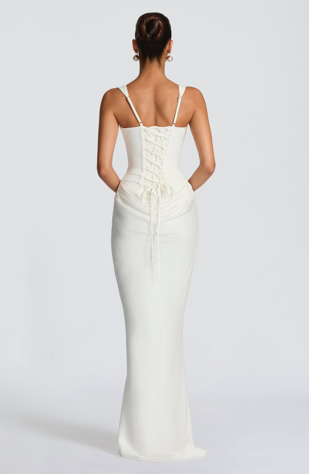 Leonor | Vestido maxi con escote cuadrado