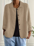 Wilma | Relaxed Button-Front Jacket